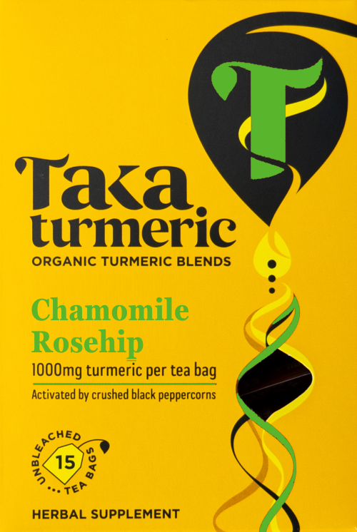 Chamomile and Rosehip Tea from Taka Turmeric