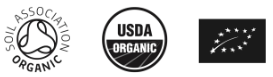 Organically Certified by the Soil Association 